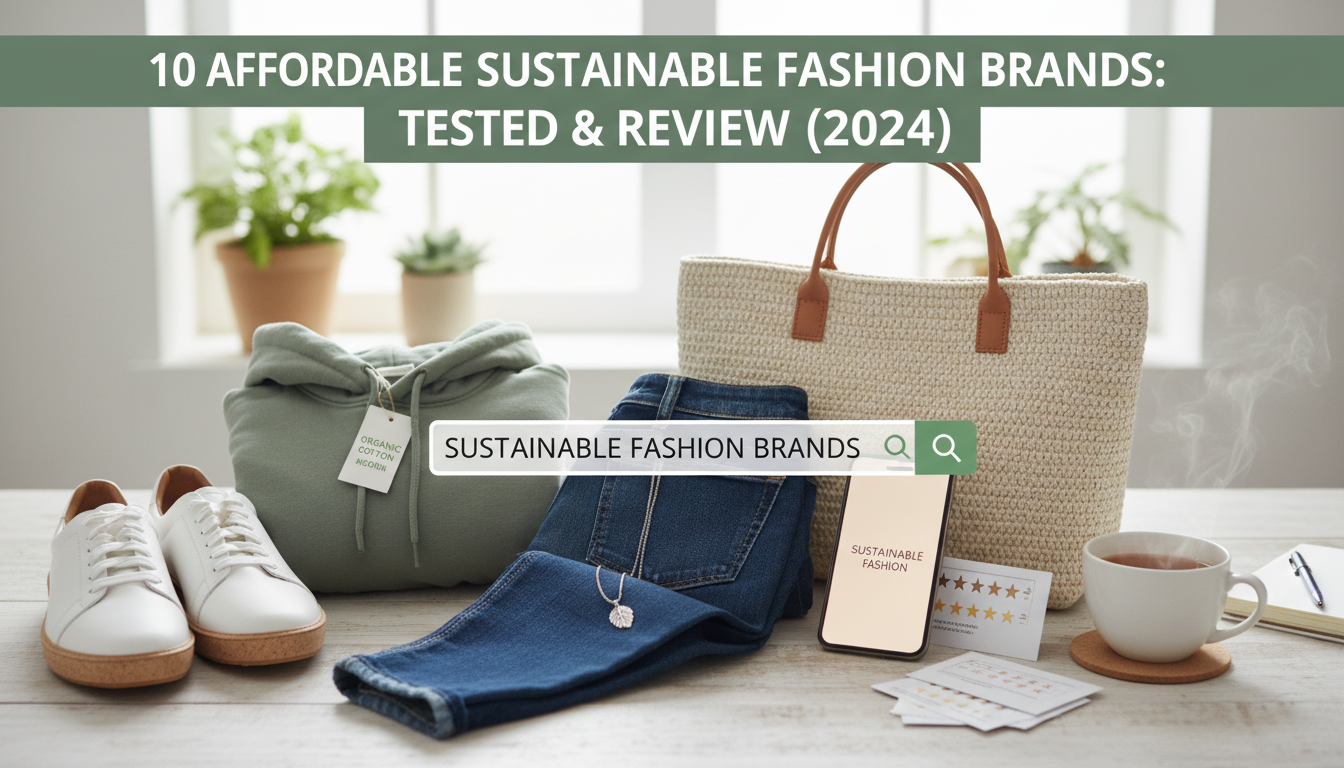 10 Affordable Sustainable Fashion Brands: Tested & Reviewed (2024)