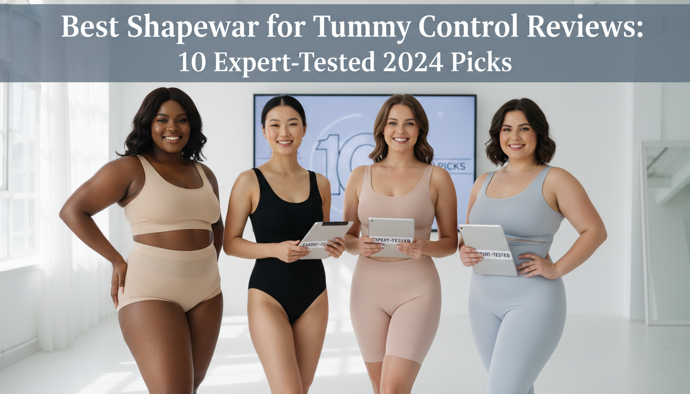 Best Shapewear for Tummy Control Reviews: 10 Expert-Tested 2024 Picks