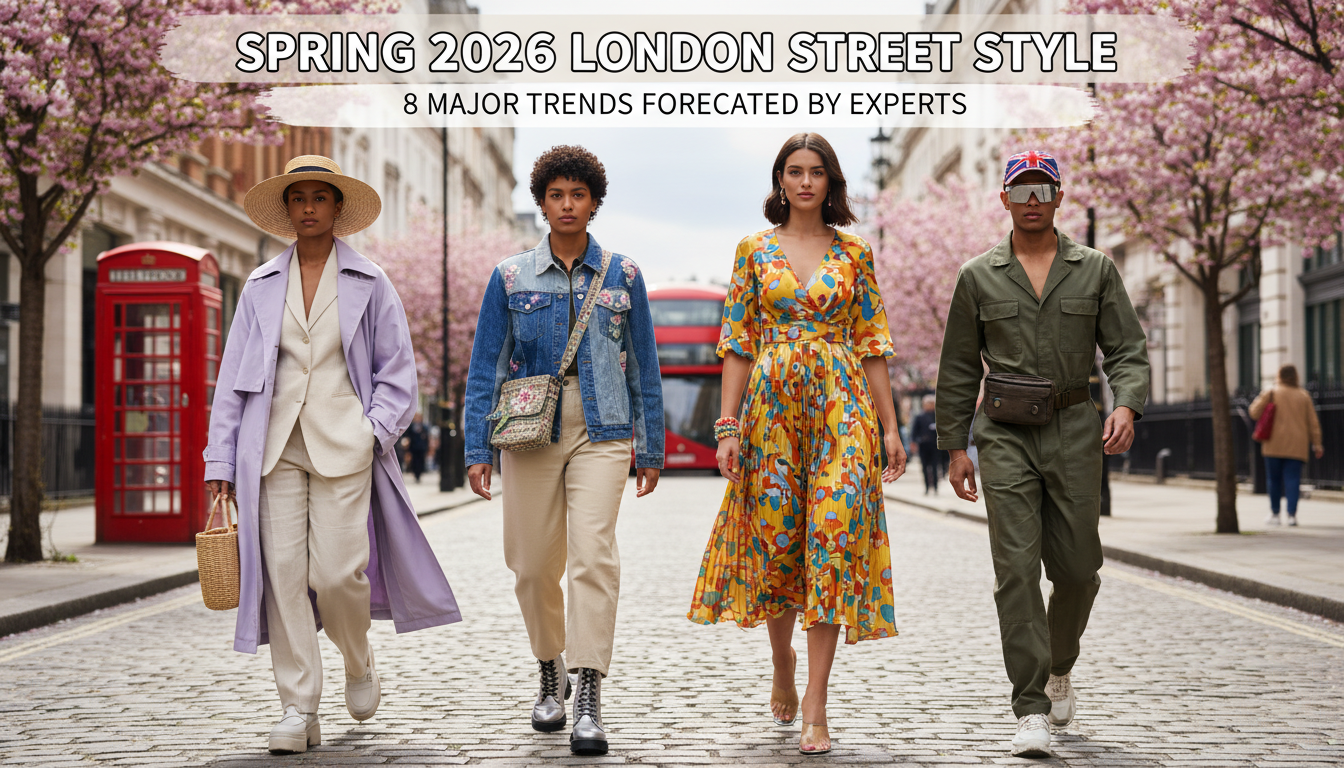 Spring 2026 London Street Style: 8 Major Trends Forecasted by Experts