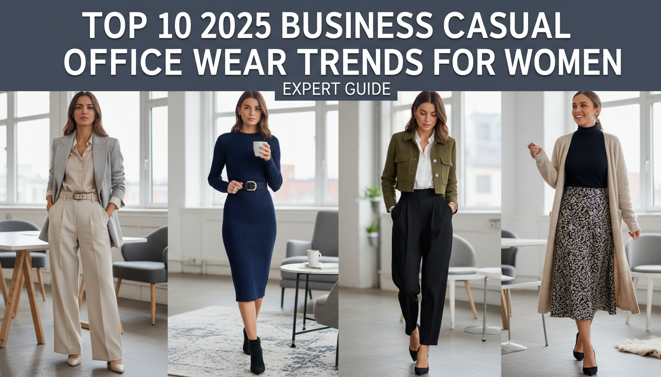 Top 10 2025 Business Casual Office Wear Trends for Women: Expert Guide