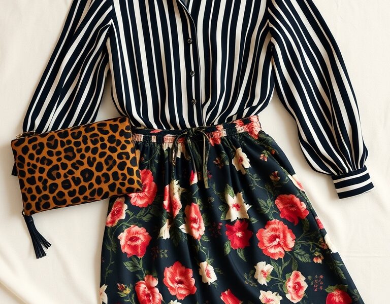 How to Mix Prints in an Outfit Without Clashing