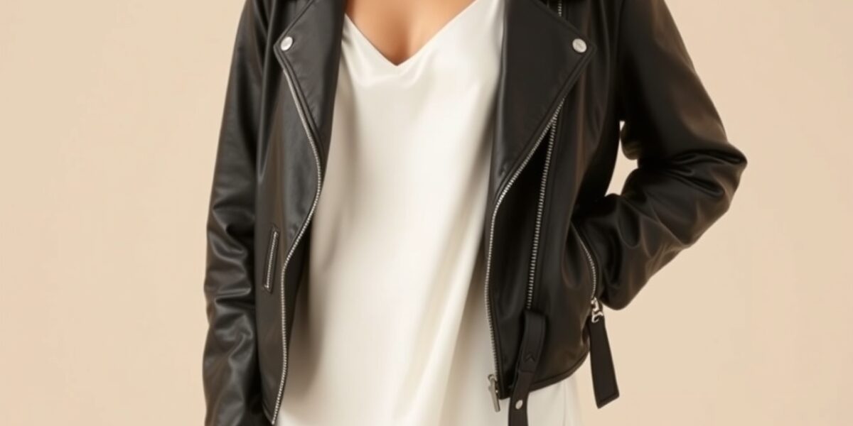 How to Style a Leather Jacket: 10 Edgy Outfit Ideas