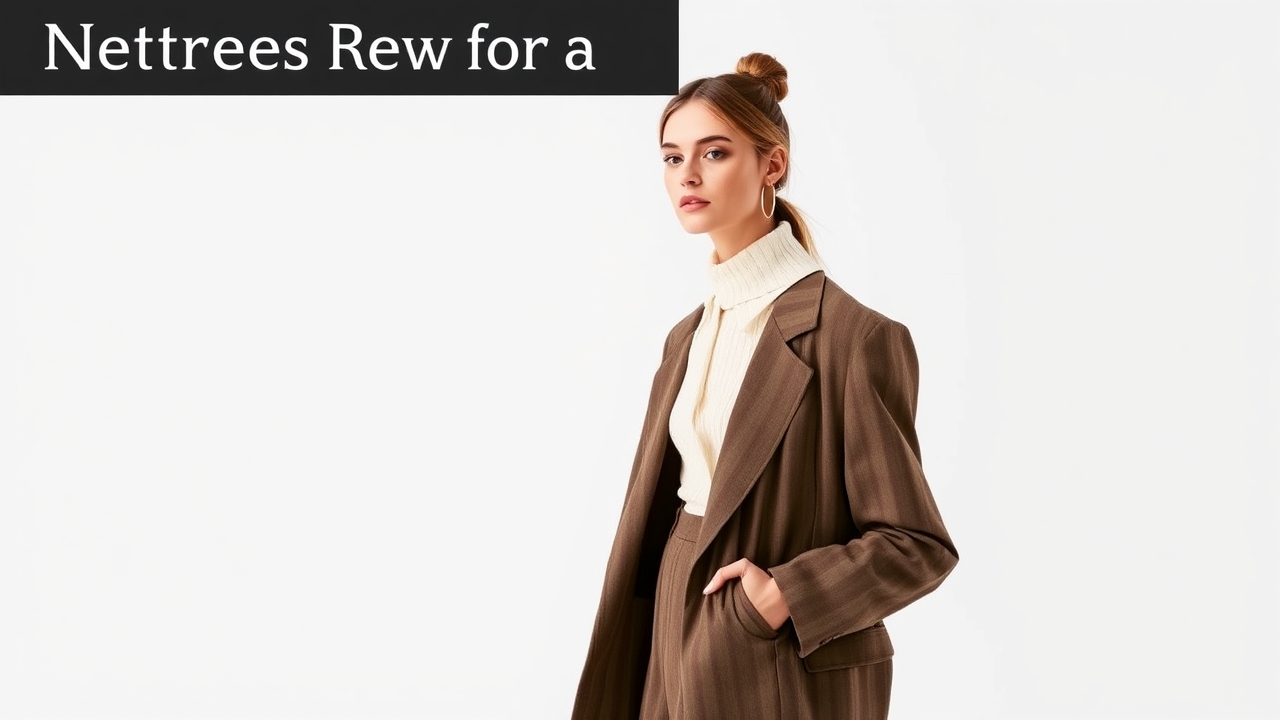slouchy blazer style ensemble