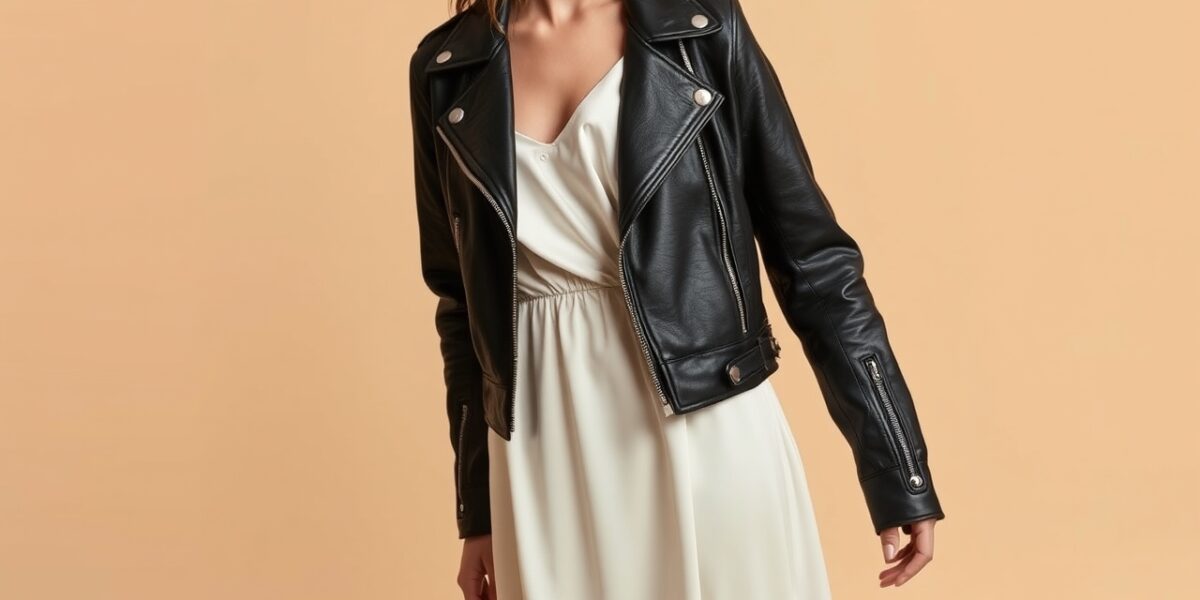 How to Style a Leather Jacket: 10 Edgy Outfit Ideas